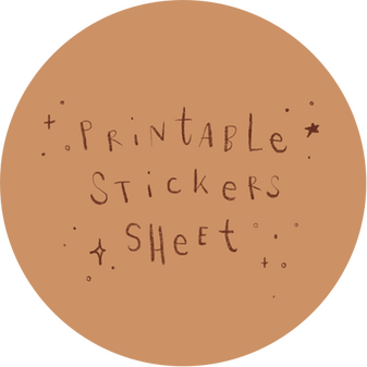 stickers sheet